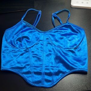 Shein corset top. Worn a few times, good condition!